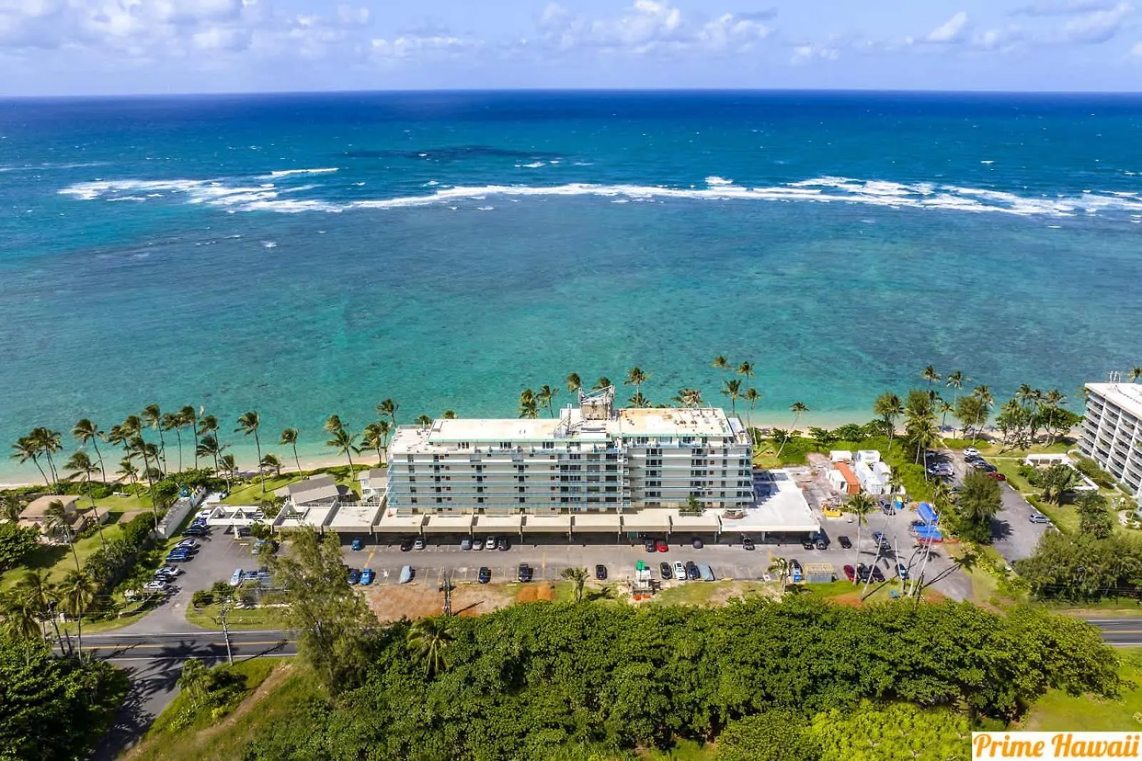 Ground Level Beachfront Studio Hau'ula 아파트