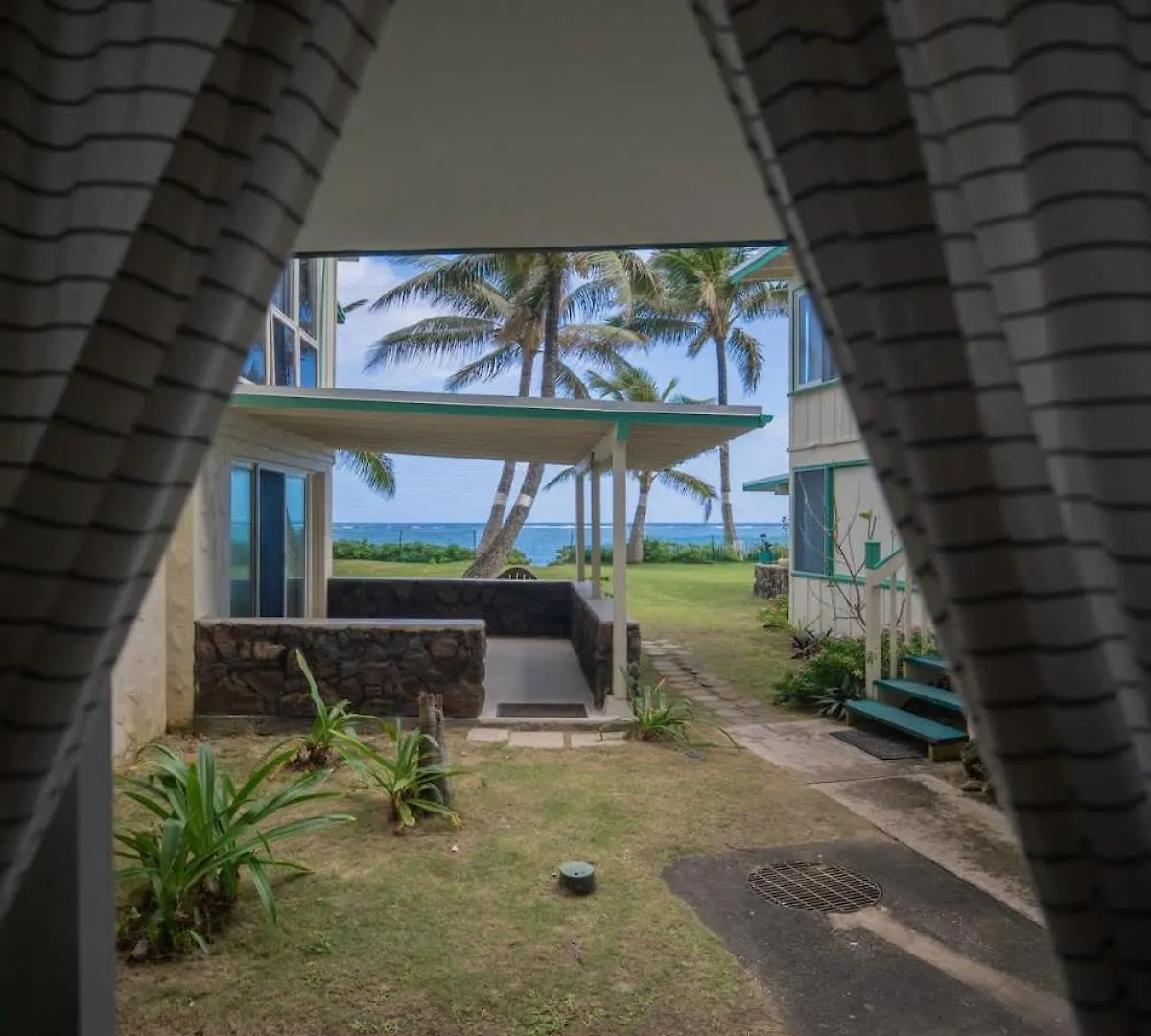 Ground Level Beachfront Studio Hau'ula 0*,
